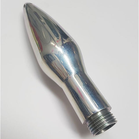 Steel Anal Douche Nozzle Attachment by Hell's Couture