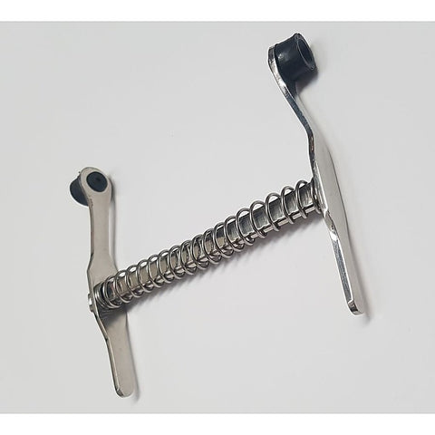 Spring Loaded Steel Mouth Gag by Hell's Couture