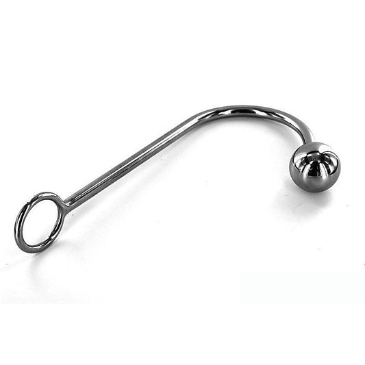 Well Hung Steel Anal Hook by Hell's Couture