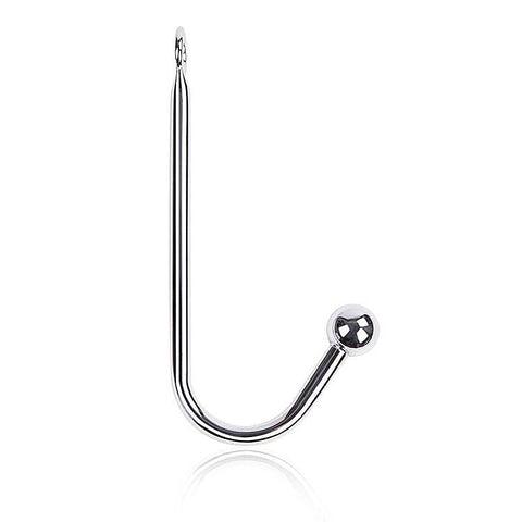 Well Hung Steel Anal Hook by Hell's Couture