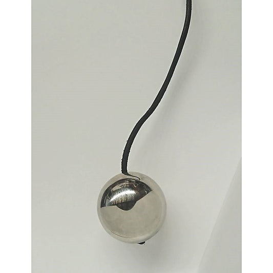 Steel Jiggle Ball with Cord by Hell's Couture