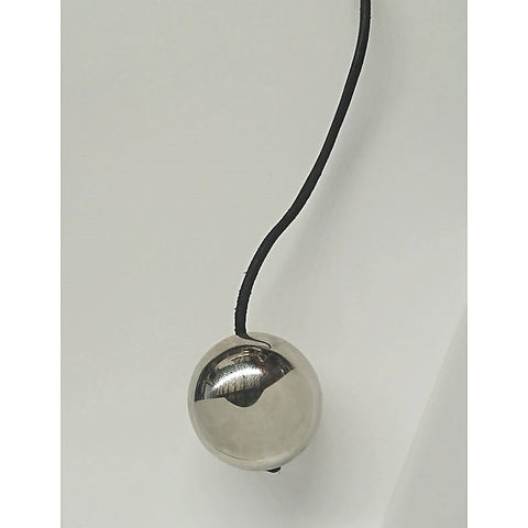 Steel Jiggle Ball with Cord by Hell's Couture