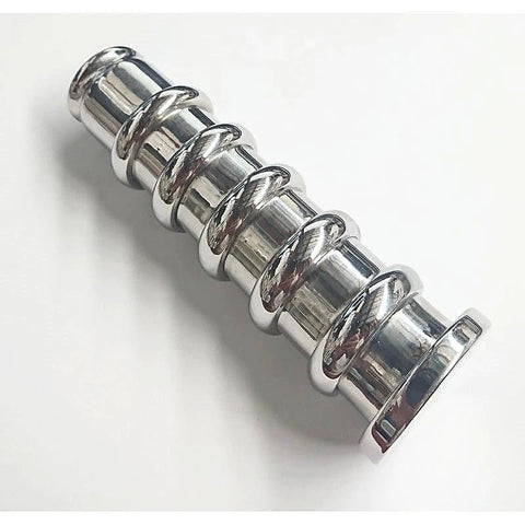 Steel Rippler Anal Dildo by Hell's Couture