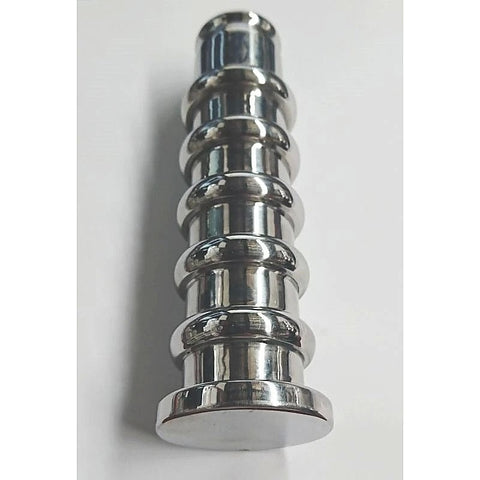 Steel Rippler Anal Dildo by Hell's Couture
