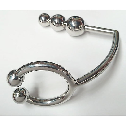Triple Thrill Ass Lock & Ring by Hell's Couture