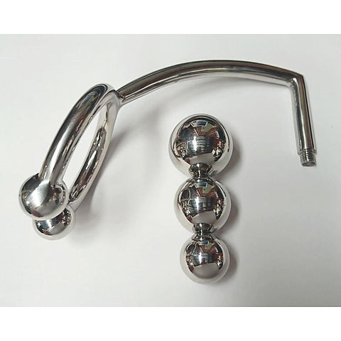 Triple Thrill Ass Lock & Ring by Hell's Couture