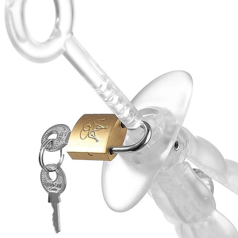 Clear Resin Anal Lock by BDStyle