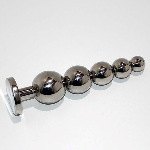 Pyramid Anal Joystick Steel Stimulator by Hell's Couture
