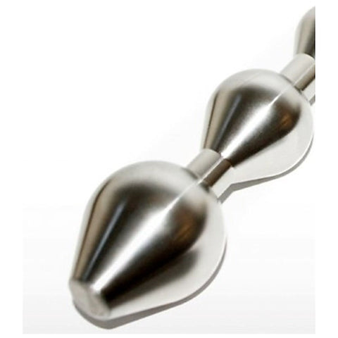Five Stage Bulbed Steel Sex Probe by Hell's Couture