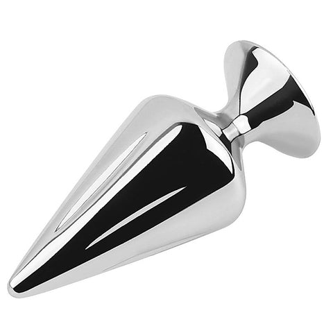 Cone Butt Plug With Jewelly by Hell's Couture