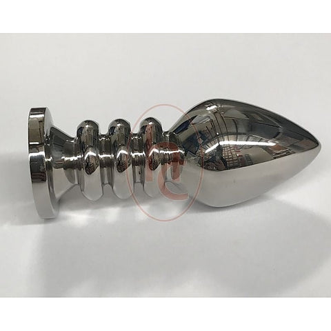 Ribbler Metal Jeweled Large Anal Plug by Hell's Couture