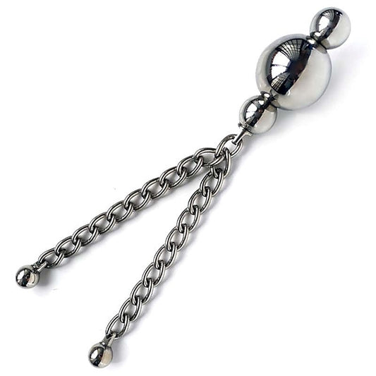 Triple Kegel Ball with Twin Chains by Hell's Couture