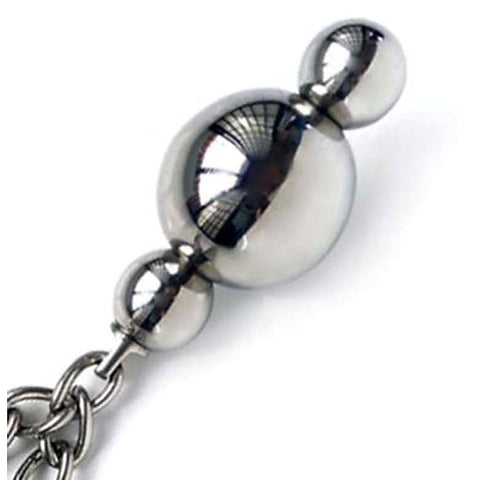 Triple Kegel Ball with Twin Chains by Hell's Couture