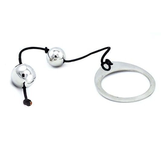 Stainless Steel Anal Balls 2 by Hell's Couture