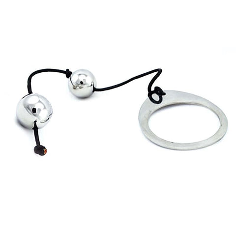 Stainless Steel Anal Balls 2 by Hell's Couture