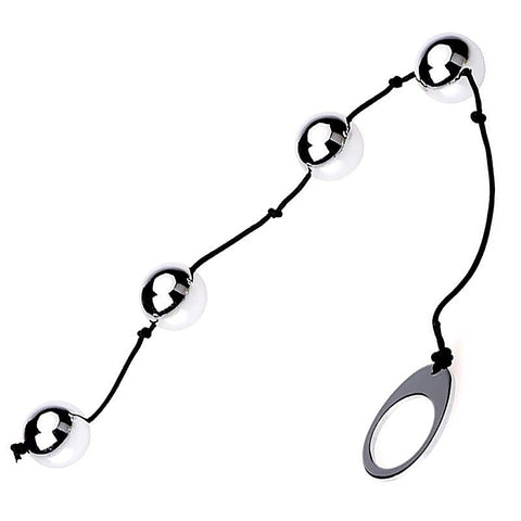 Utimi Stainless Steel Anal Balls x 4 by Hell's Couture