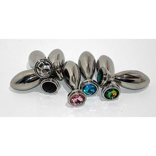 Little Boy Jewelled Medium Anal Plug by Hell's Couture