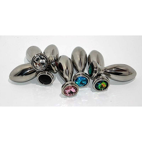 Little Boy Jewelled Medium Anal Plug by Hell's Couture