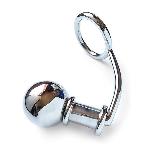 Extra Heavy Cockring & Anal Plug by Hell's Couture