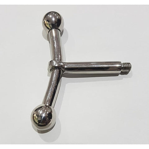 Plunge Steel Anal Plug by Hell's Couture