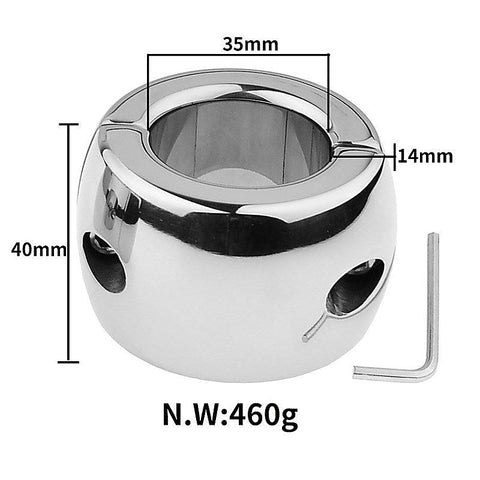 Oval Ball Steel Stretcher Weights by BDStyle