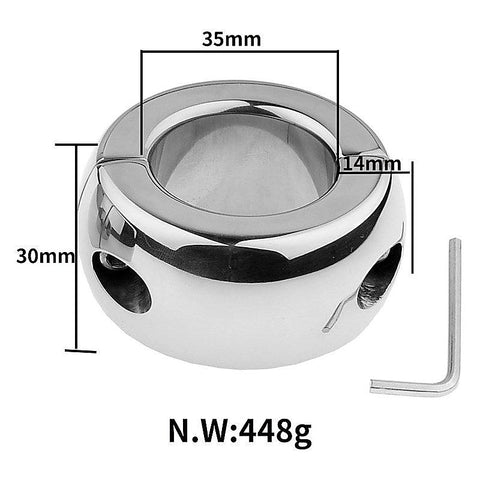 Oval Ball Steel Stretcher Weights by BDStyle