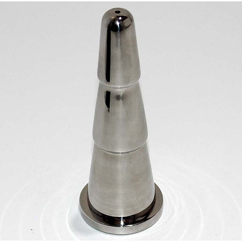 Uranus Steel Stimulator Butt Plug by Hell's Couture