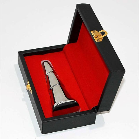 Uranus Steel Stimulator Butt Plug by Hell's Couture