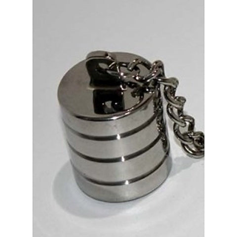 Hung Low Steel Ball Stretcher by Hell's Couture