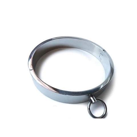 Heavy Stainless Steel Collar XL by Hell's Couture