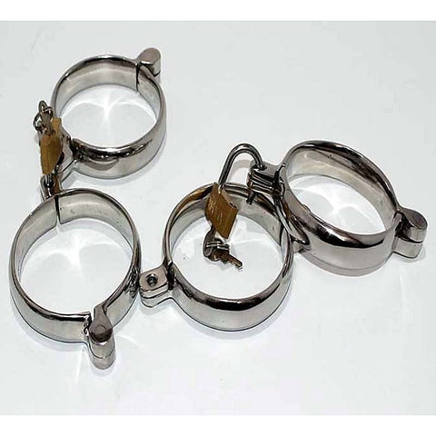 Steel Lust Cuffs by Hell's Couture