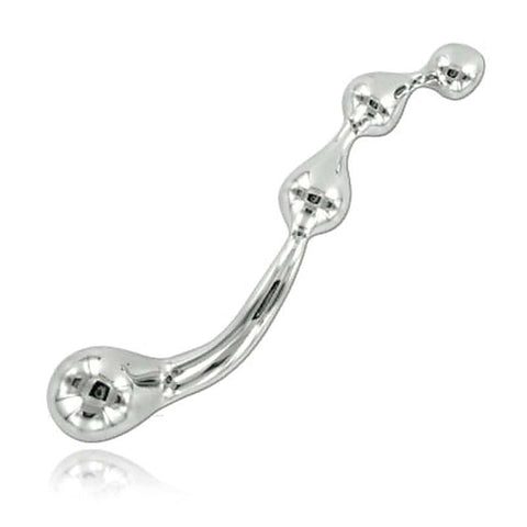 Curved Metal G-Wand by Hell's Couture