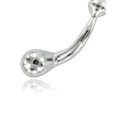 Curved Metal G-Wand by Hell's Couture