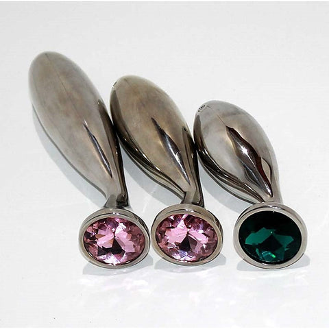 The Whale Jewelled Anal Probe Medium by Hell's Couture