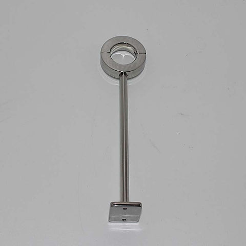 STUK Heavy Locking Testicle Steel Mount by Hell's Couture