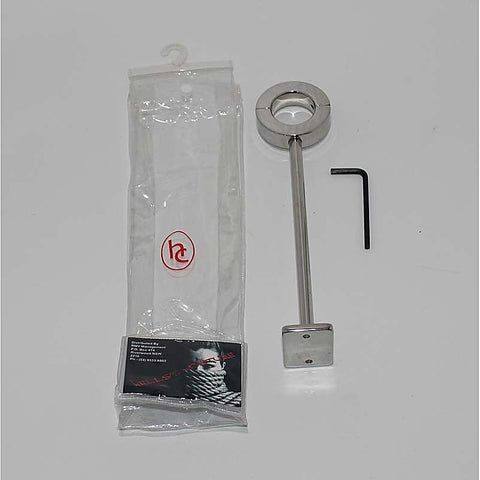 STUK Heavy Locking Testicle Steel Mount by Hell's Couture