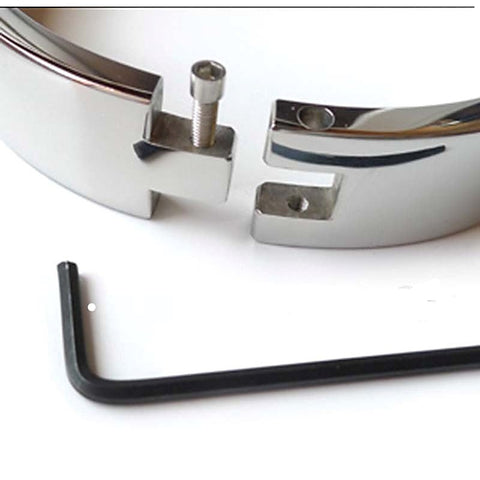 Heavy Duty Steel Cuffs by Hell's Couture