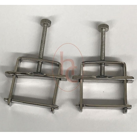 Press Style Nipple Clamps by Hell's Couture