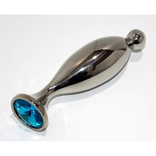 Seal & Ball Steel Sex Probe Medium by Hell's Couture