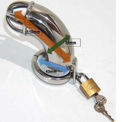 Bird Cage Male Chastity Device by Hell's Couture