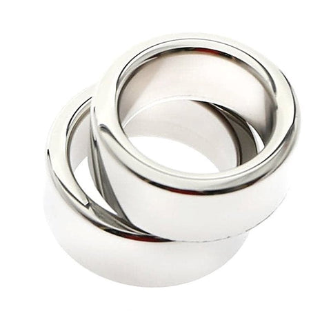 Extra Heavy Duty Steel Cock Ring by Hell's Couture