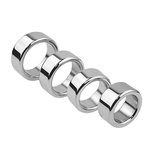 Extra Heavy Duty Steel Cock Ring by Hell's Couture
