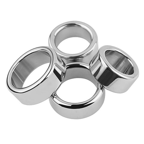 Extra Heavy Duty Steel Cock Ring by Hell's Couture
