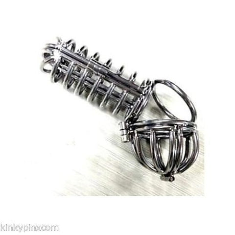 The Ultimate Full Male Chastity Device by Hell's Couture