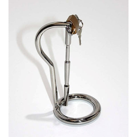 Intruder Cock Ring With Penis Wand by Hell's Couture