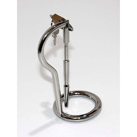 Intruder Cock Ring With Penis Wand by Hell's Couture