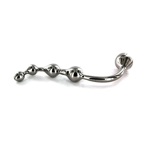 Stainless Steel Twisted Dildo by Hell's Couture