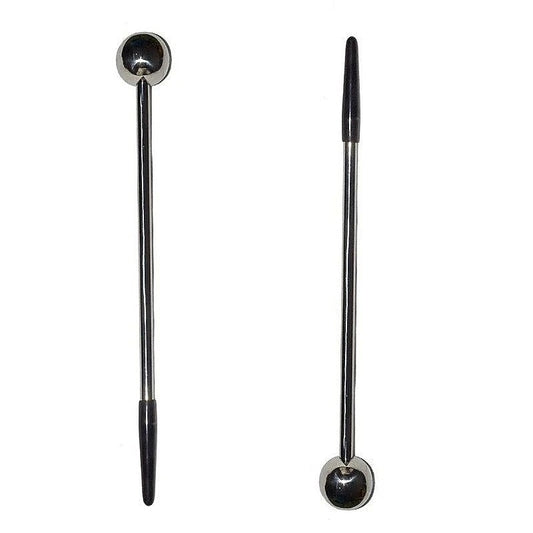Peezure Steel Stimulation Wand by Hell's Couture