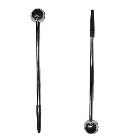 Peezure Steel Stimulation Wand by Hell's Couture