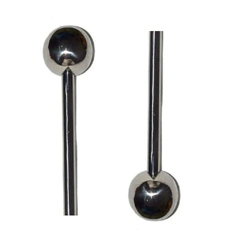 Peezure Steel Stimulation Wand by Hell's Couture